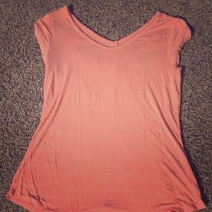 Pink, blue Maurice’s shirt never worn, brand new